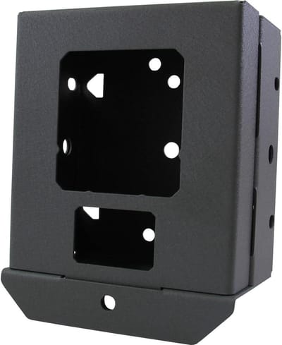 Beveiligingsbehuizing Camera - Camera Koffer - Camera Beschermen - Verstevigd Staal - 12.7 x 12.7 x 12.7 cm - Zwart