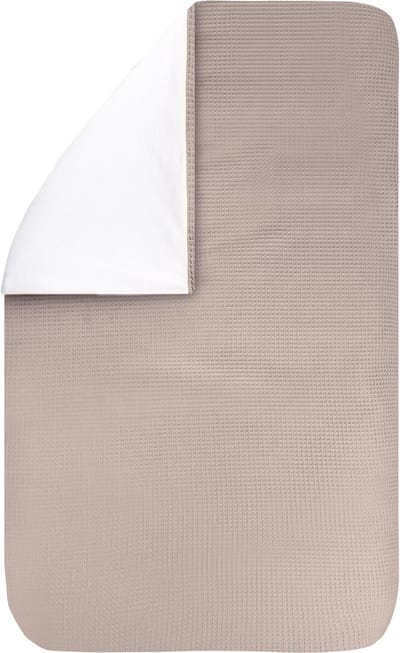 BINK Bedding Dekbedovertrek Wafel (Pique) Oudroze Ledikant 100x135 cm (zonder sloop)