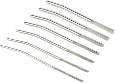 KG Deluxe Single End Dilator / Sound / met platte uiteinde (voor in de plasbuis) - 6 mm