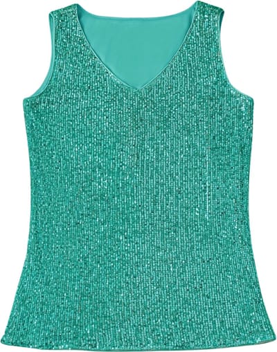 Livano Topje Dames - Kleding - Shirt - Blouse - Kort - Volwassen - Turqoise - Maat S