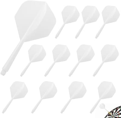 Stabiele Darts Flights met Schachten - 12 Stuks voor Verbeterde Werpnauwkeurigheid en Grip