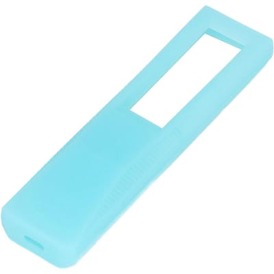 Siliconen Lichtgewicht Afstandsbediening Cover Beschermhoes voor Samsung BN59 Serie Turquoise Blue with Night Light white