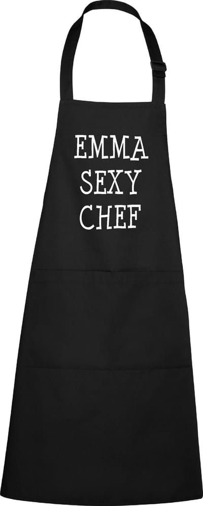 Mijncadeautje Luxe schort SEXY CHEF met voornaam