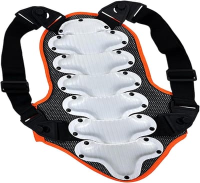 Stuitbeenbeschermer - Rugbescherming - Sportieve Activiteiten - Flexibele Uitlijning - 43 x 30 x 4 cm - Wit