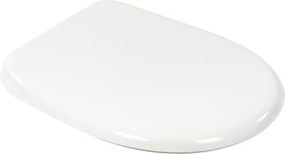 Plieger Uni Toiletbril - Universele vorm WC Bril - Duroplast - Wit - Met Deksel - Softclose - Quick Release - RVS Bevestiging