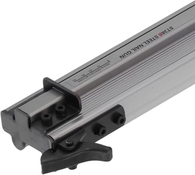 Handmatige Spijkermachine - Nietpistool Tackers - Houtbewerking Meubels - Lichtgewicht Aluminiumlegering - 70 Spijkers - Grijs
