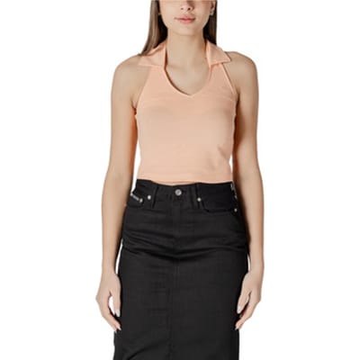 Blouse Calvin Klein Jeans HALTERNECK POLO COLLAR TOP J20J225320