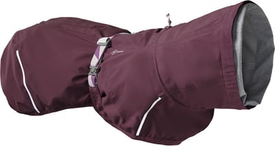 Hurtta. - Mudventure Coat - 4 seizoenen regenjas - Eco Eggplant - 25 cm