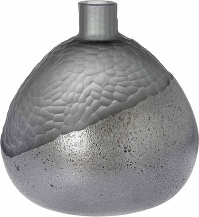 Riverdale - Vaas Yade smoke 24cm Grijs