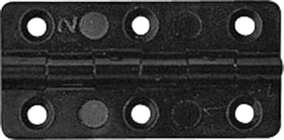 Lalizas Scharnier polyamide - 30x60 mm - Zwart