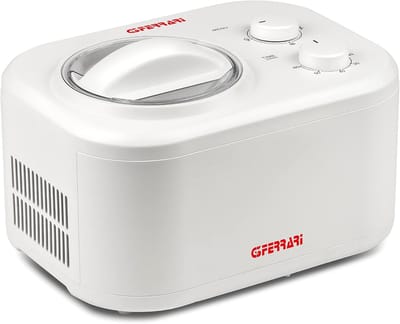 Ijsmachine Met Compressor - Zelfkoelende Machine - Thuis Dessert Maken - Geen Voorkoelen Nodig - 1 Liter Capaciteit - Wit