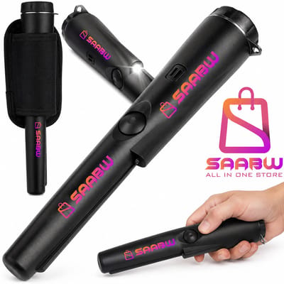 Metaaldetector Handmodel – IP66 Waterdicht – Zwart – metaaldetectors – metaaldetector voor kinderen – 75938