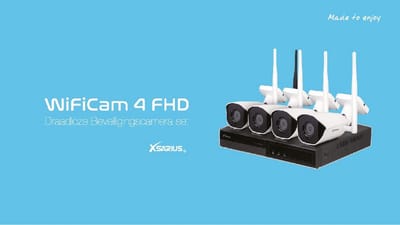Beveiligingscamera Set - Bewakingscamera Kit - Huis Beveiligen - Full HD Opnames - Compact Formaat