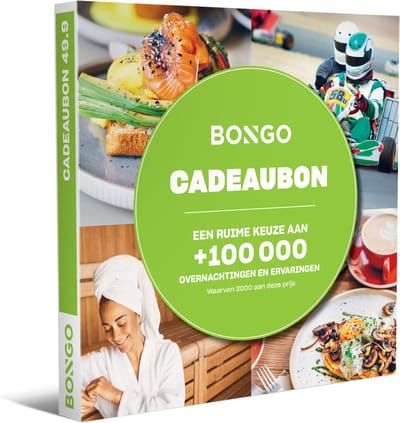 Bongo Bon - Cadeaubon 49,90 Cadeaubon - Cadeaukaart cadeau voor man of vrouw | Tot 100.000 belevenissen om te ontdekken in de verschillende producten