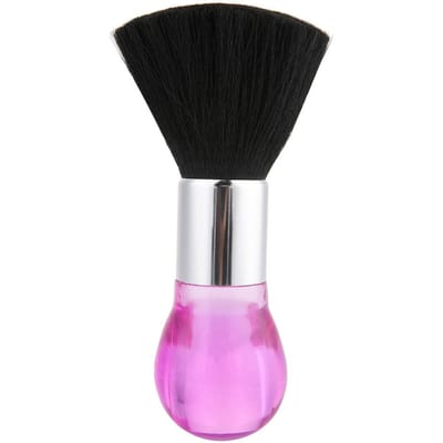 Nek Gezicht Stofborstel Kapper Haar Schoon Haarborstel Knippen Kappers Styling Gereedschap (Roze) roze