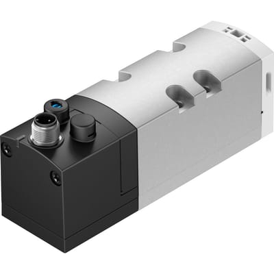 Festo 5/2 Monostabiel Lucht Magneetventiel Bouwgrootte 1 ISO 5599-1 G1/4 1300l/min - 561362