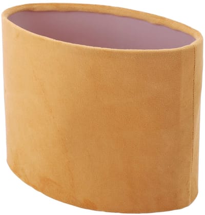 Allecto - Lampenkap - Moderne Ovalen Lampenkap in Goud - E27/E14 Geschikt voor Tafel- en Vloerlampen - Perfecte Verlichting - Elegant Ontwerp - Ges...