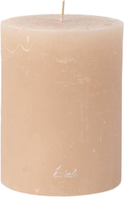 Rasteli Luz Your Kaars Cilinder Beige-Crème D 10 cm H 13 cm