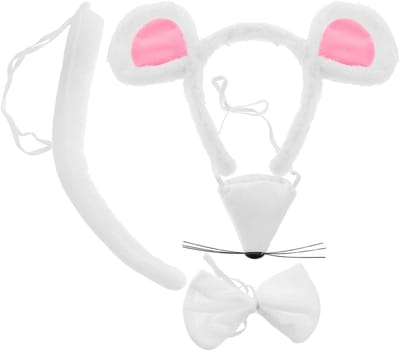 Schattige Muizenoortjes Hoofdband voor Kinderen - Dierenkostuum Accessoires voor Feestjes en Verkleedpartijen, Perfect voor Halloween en Carnaval