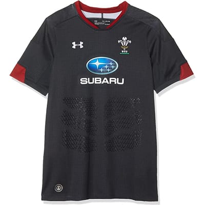 Under Armour Welsh Rugby Union WRU Korte Mouw Jeugd Rugby Top 1298993 017