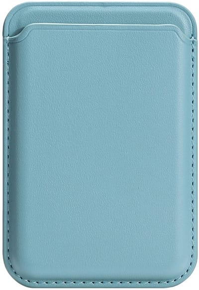 Magnetische Kaarthouder Geschikt Voor iPhone Magsafe - Wallet Card Holder - Portemonnee - Pasjeshouder - voor iPhone 12 / 13 / 14 / 15 / 16 / 17 / PRO / PRO MAX - hemelsblauw