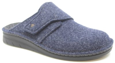 Finn Comfort 06503-416048 Zams - Herenpantoffels - Donkerblauw