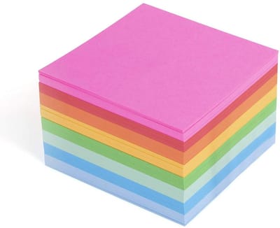 Notitieblok Notities - Memoblok Planning - Organisatie Werk - 500 Vel - Handig Formaat - Transparant