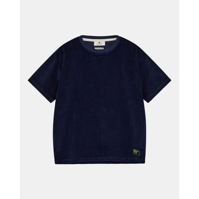 Anerkjendt 901979 kvillads corduroy s/s tee 3059 sky captain