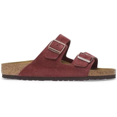 Suède sandalen Birkenstock Arizona