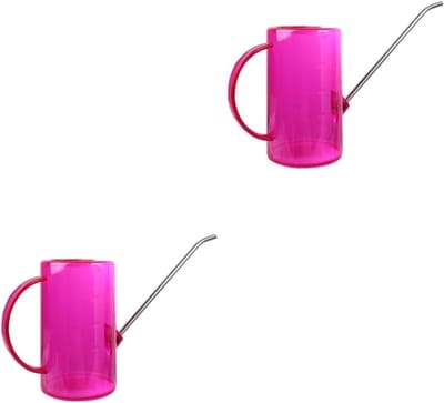 Gieter Grote Capaciteit - Waterpot Bloemen - Planten Water Geven - Lange Tuit Ergonomisch - 1 Liter - Roze