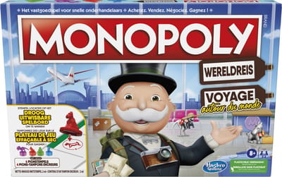 Monopoly Wereldreis - Belgische Editie - Bordspel