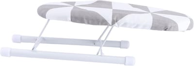 Strijkmat Kraag Mouw - Opvouwbaar Strijkrek - Snel Kleding Strijken - Compact Tafelmodel - 26x11cm - Diverse Kleuren