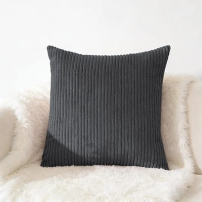 70x70 65x65 Grote Maat Corduroy Kussenhoes Zachte Pluche Flanellen Kussenhoes Pluizige Bankkussenhoes voor Sofa Woonkamer Decor 65x65cm