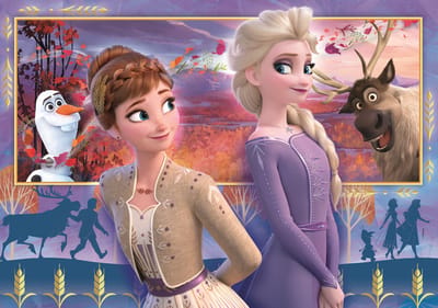 Clementoni - Kinderpuzzel - 60 Stukjes - Frozen 2 - Puzzel Voor Kinderen - Vanaf 10 Jaar