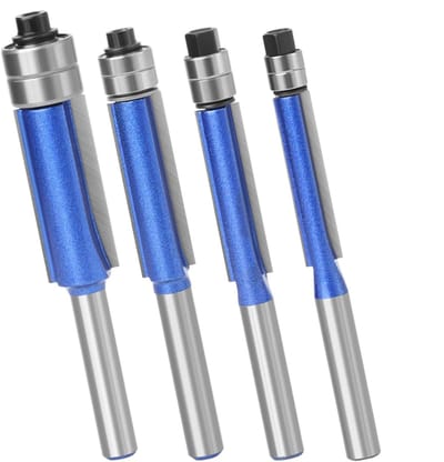 Flush Trim Router Frees - Profiel Frezen Set - Houtbewerking Precisie - Veerkrachtig Legeringsontwerp - 635 mm - Metaal