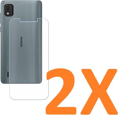 Screenprotector Glas - Tempered Glass Screen Protector Geschikt voor: Nokia C2-2E / Nokia C2 2nd Edition - 2X