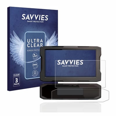 Savvies - Screenprotector voor Honda CRF1100L 2020 Snelheidsmeter - Folie Beschermfolie transparant 6 Stuks