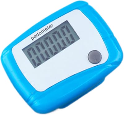Draagbare Stappenteller - Fitness Tracker - Activiteit Bijhouden - Automatische Uitschakeling - 5 x 5 x 5 cm - Willekeurige Kleur