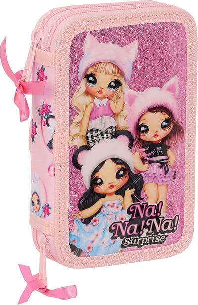Na! Na! Na! Surprise Gevuld Etui, Fabulous - 28 st. - 19,5 x 12,5 x 4 cm - Polyester