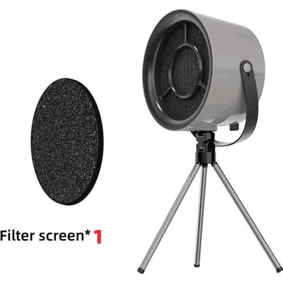Nieuwe Draagbare Afzuigkap Kleine Keukenafzuigkap Afzuiger Barbecue USB Voeding Bureau Afzuigkappen Mini Zuig Kookplaat Afzuigkap black