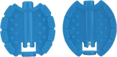 Kinderfietspedalen - Kinderdriewielerpedalen - Fietsen Onderhoud - Anti-slip Oppervlak - Standaard Maat - Blauw