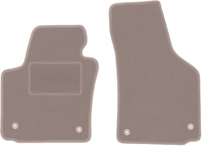 Beige voormatten voor: Seat Leon II hatchback (2005-2012)
