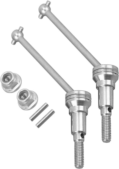 Robuuste Vooras Aandrijfas voor 1/16 RC Auto's, Geschikt voor 16889A en 16889, Aluminium Legering