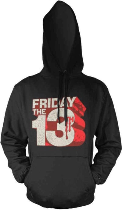 Friday The 13th Hoodie/trui -S- Block Logo Zwart