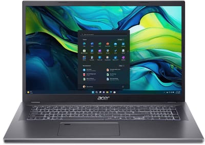 Acer Aspire 17 A17-51M-70AQ - Laptop - 17 inch - Core 7 - 16GB - 1TB SSD - Verlicht toetsenbord - Grijs