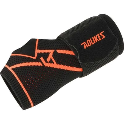 Garde-poignet Aolikes Gants pour Arthrite Bande pour Entorse Bandage Élastique Attelle de Main Poignet de Sport Protecteur S orange