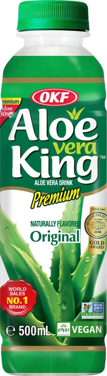 OKF | Aloë Vera Drink | 20x 500 ml | Voordeelverpakking | Vegan