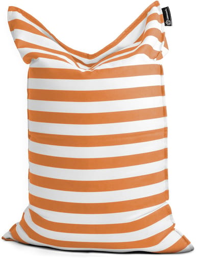 Casacomfy CozyStudio - Zitzak - Zitkussen - 100x140 cm - Oranje Strepen - Voor Volwassenen & Tieners