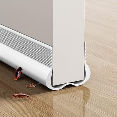 Deurstrips - Tochtstrip - Tocht weren - Zelfklevend - 93 cm - Wit