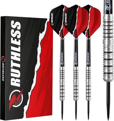 Professionele Tungsten Steeltip Dartset - 21g en 23g - Inclusief Flights en Steelschachten